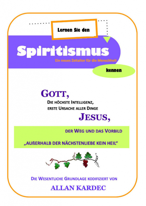 Lernen Sie den Spiritismus kennen Lernen Sie den Spiritismus kennen