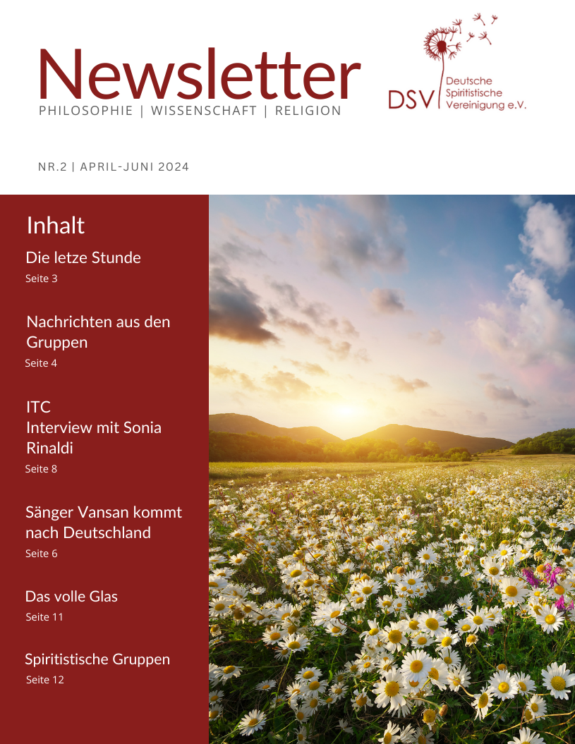 Für mehr Details klicken - April-Juni Newsletter DSV