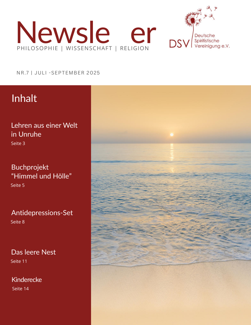 Für mehr Details klicken - Juli-September 2025 Newsletter 07-09 2025